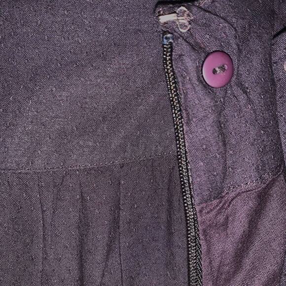 FatFace UK Embellished Indigo/Navy Lined Midi A-Line Skirt US 10 (UK 14) - Picture 4 of 10